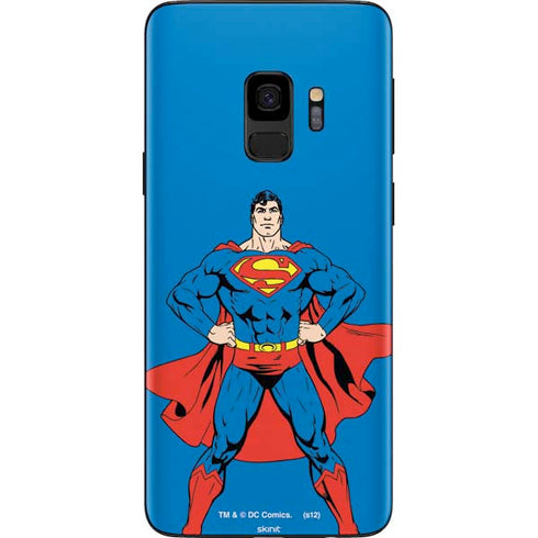 DC Comics Superman Vintage Chest Galaxy S9 Skin